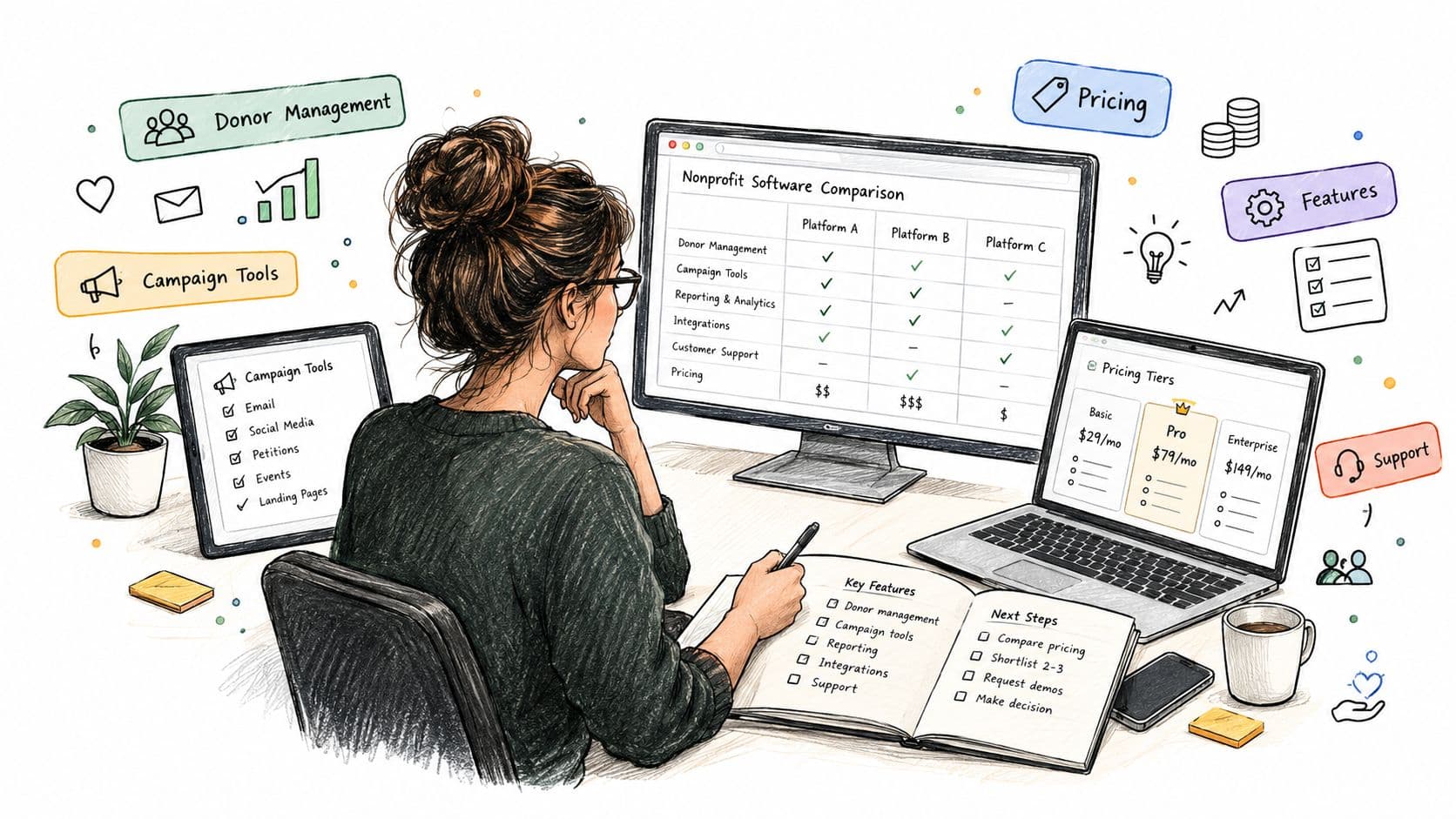10 Nonprofit Fundraising Software Options