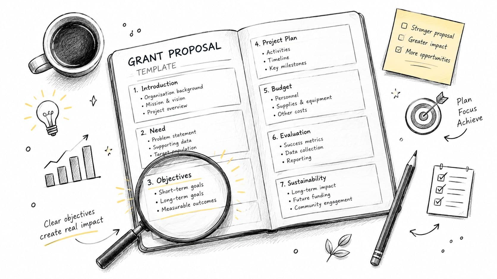 Sample Grant Proposal for Non Profit Organization Guide