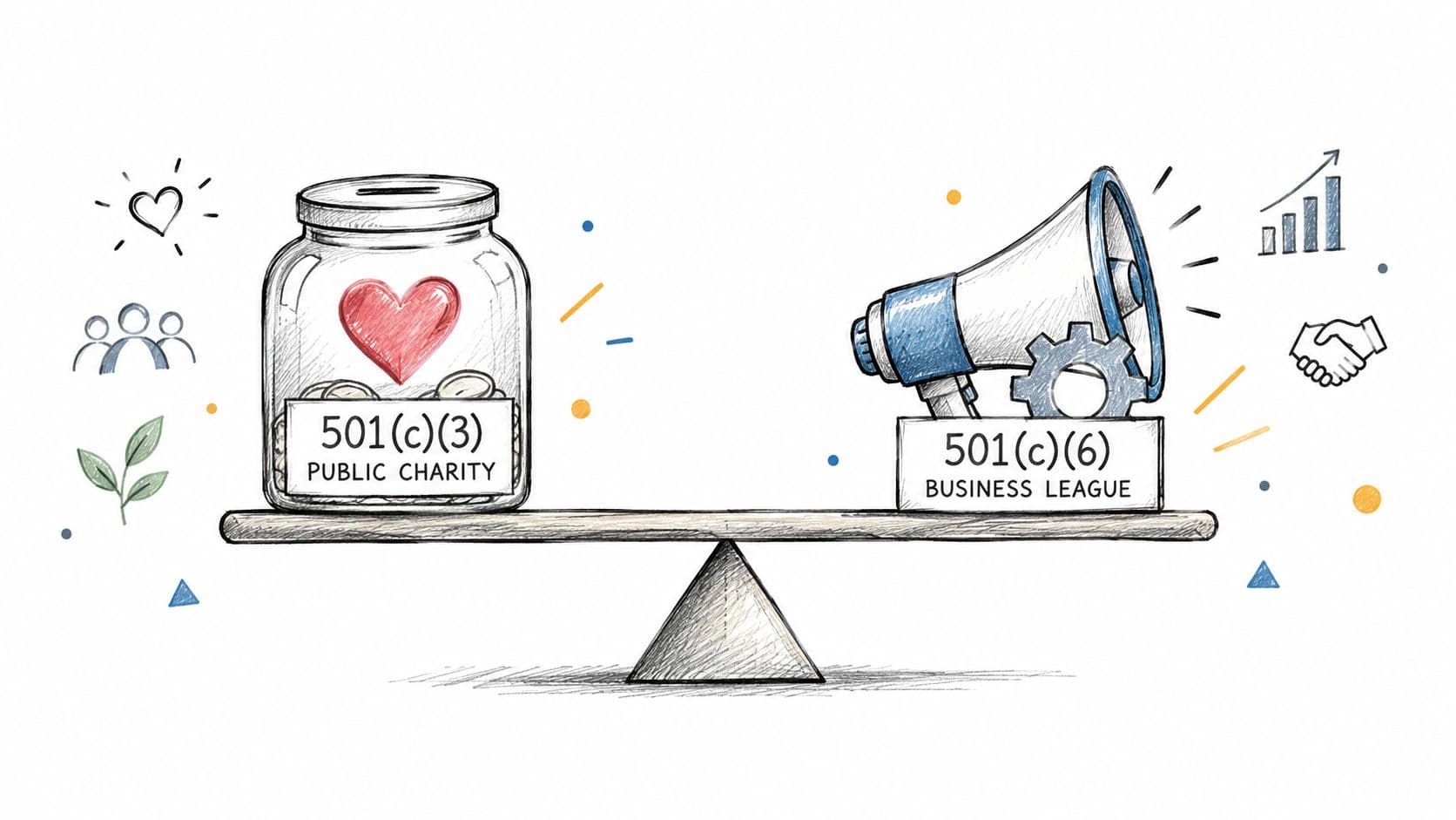 501c3 vs 501c6: A Practical Comparison Guide