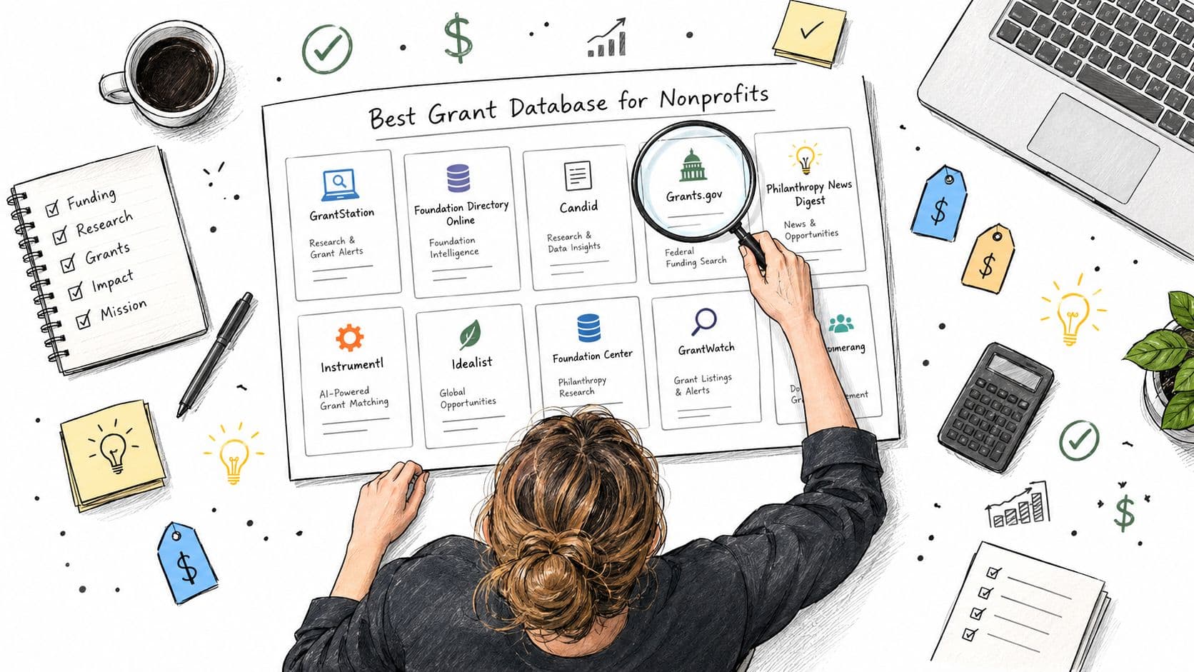 Best Grant Database for Nonprofits: 10 Top Picks